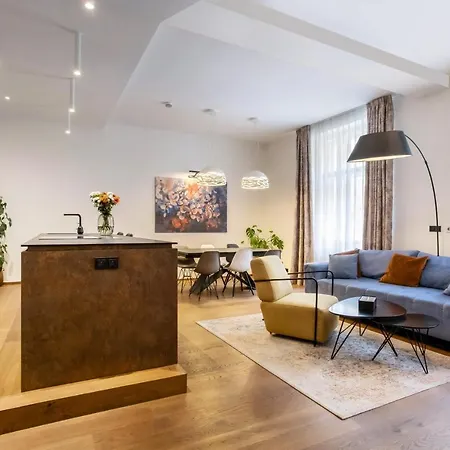 Luxury Prague Riverside Apartment Exterior photo